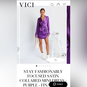 VICI Endless Rose Women’s Purple dress